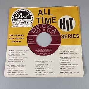 Walter Huston - September Song/Lost in the Stars 45 rpm Record Vinyl 7" - EXC+